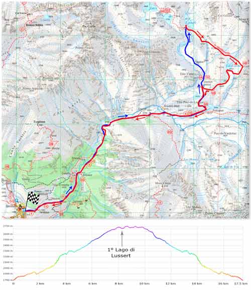 mappa rifugio degli angeli